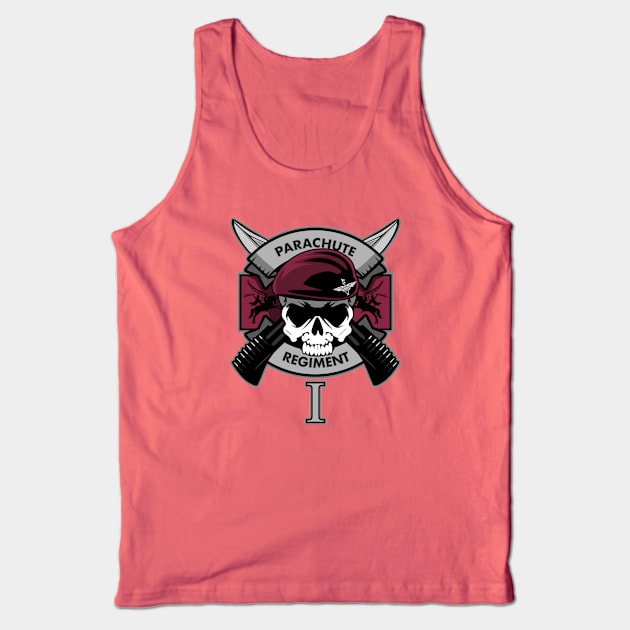 Parachute Regiment - 1st Battalion (1 PARA) Tank Top by TCP